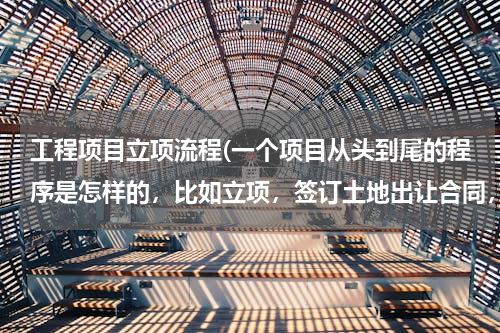 工程项目立项流程(一个项目从头到尾的程序是怎样的，比如立项，签订土地出让合同，办理用地证，工程证，环评报告，消防等)