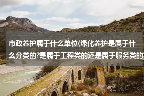市政养护属于什么单位(绿化养护是属于什么分类的?是属于工程类的还是属于服务类的?具体分类依据是什么?)