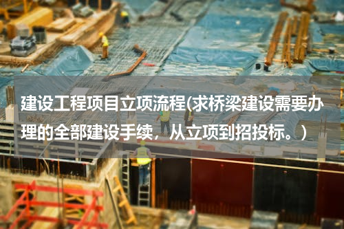 建设工程项目立项流程(求桥梁建设需要办理的全部建设手续，从立项到招投标。)