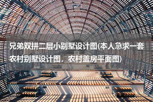 兄弟双拼二层小别墅设计图(本人急求一套农村别墅设计图，农村盖房平面图)