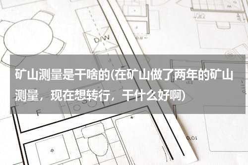 矿山测量是干啥的(在矿山做了两年的矿山测量，现在想转行，干什么好啊)